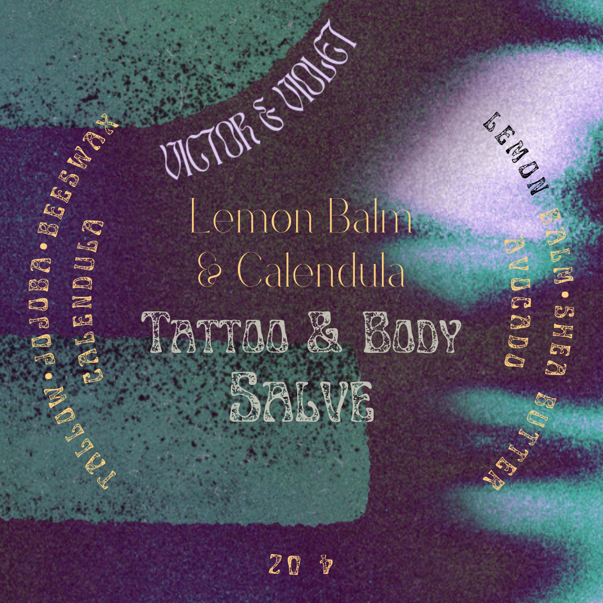 Lemon Balm & Calendula Tattoo & Body Salve