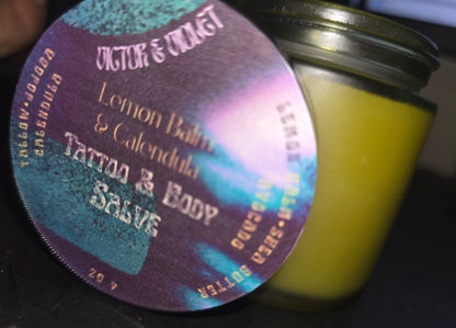 Lemon Balm & Calendula Tattoo & Body Salve