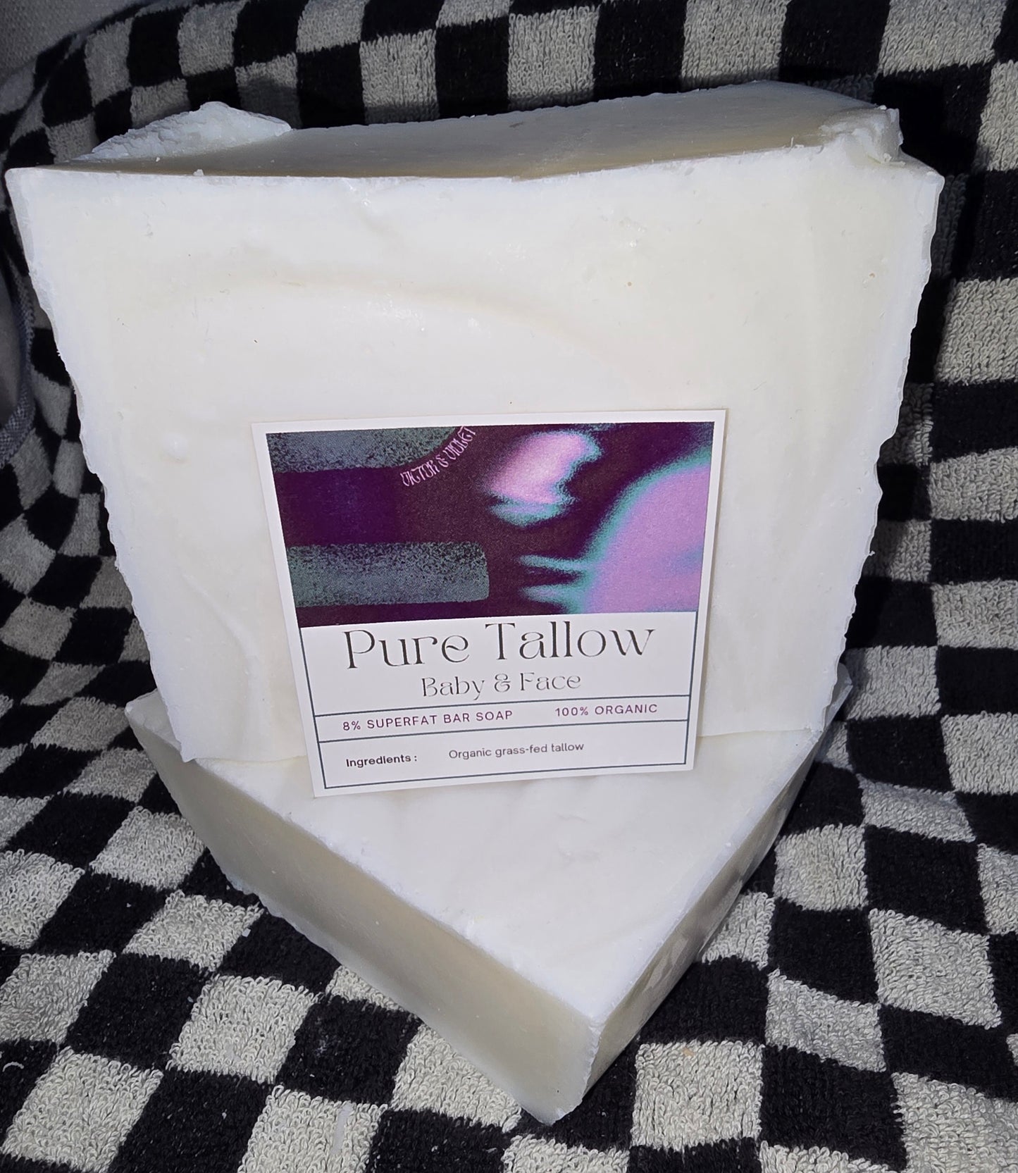 Pure Tallow Soap Brick
