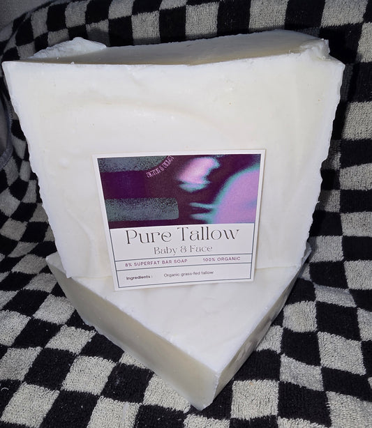 Pure Tallow Soap Brick