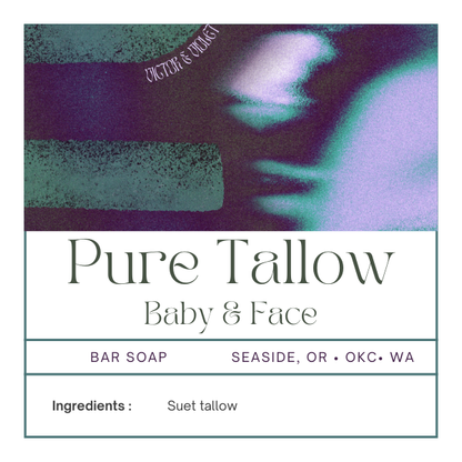 Pure Tallow Soap Brick