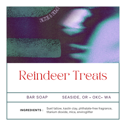 Reindeer Treets Tallow Bar Soap